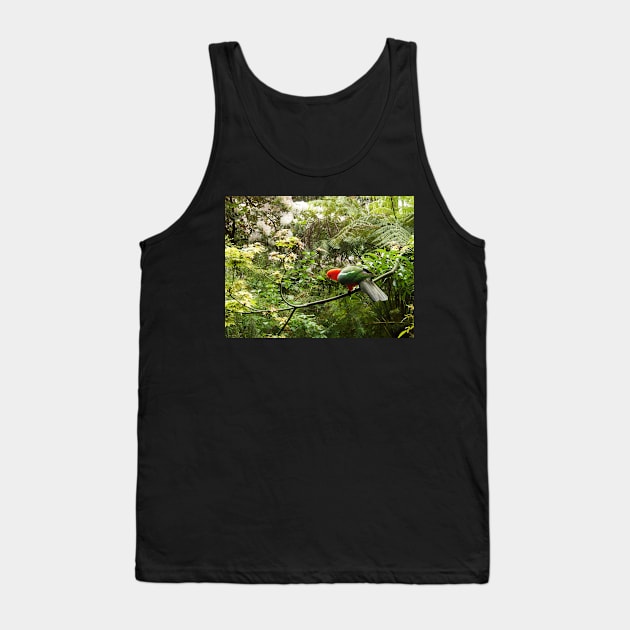 King Parrot Tank Top by rozmcq